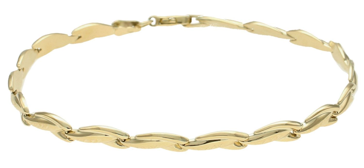 Złota bransoletka damska 375 klasyczne piękno BR 4230 375. Złota bransoletka damska. Bransoletka złota damska. Efektowna bransoletka damska. Damska złota bransoletka idealna na prezent (2).jpg